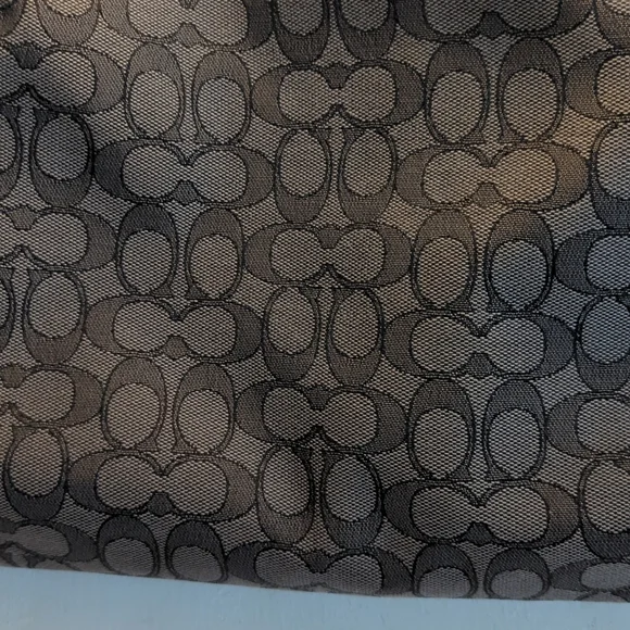 Coach Bag C Logo Black & Gray - Picture 2 of 5